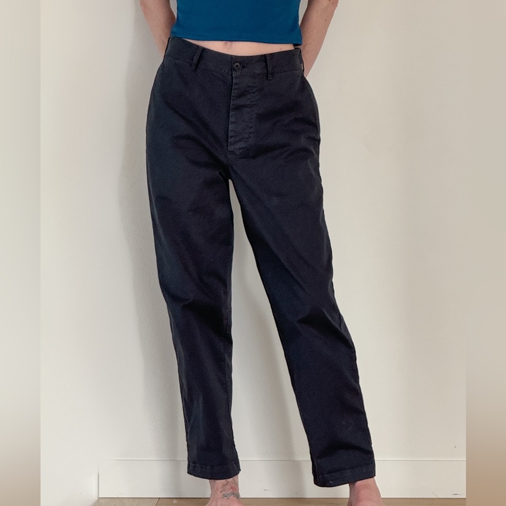 Alex Mill Boyish Chino Pants Dark Navy Size 6 NWT